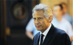 Dominique de Villepin lors du procès Clearstream