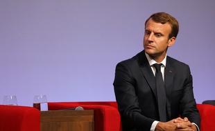 Emmanuel Macron à Egletons (Corrèze), le 4 octobre 2017.