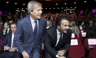 Vincent et Yannick Bolloré.