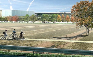 Compact, le bâtiment occupera 13 des 25 hectares du Parc des expositions.