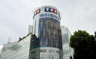 L'immeuble de TF1 propriétaire de la chaine info LCI