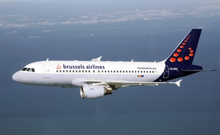 Un avion de la compagnie belge Brussels airlines.