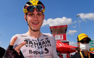 Matej Mohoric a remporté sa deuxième étape à Libourne.