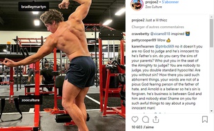 Le fils de Schwarzenegger reproduit une photo culte de son père sur Instagram.