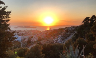 Les plus beaux couchers de soleil sont à Marseille.