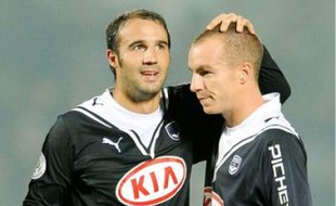 Marc Planus et Mathieu Chalme, hier.