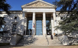 Le Palais de justice de Rodez, le 30 novembre 2011