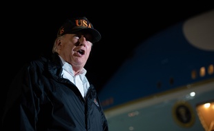 Le président Donald Trump s'est adressé aux médias avant de monter dans Air Force One vers la Californie, assurant que les Etats-Unis devraient savoir d'ici lundi ou mardi qui a tué le journaliste saoudien.