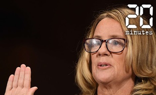 Le Dr Christine Blasey Ford, qui accuse le candidat de Donald Trump à la Cour suprême, Brett Kavanaugh, d'agression sexuelle.