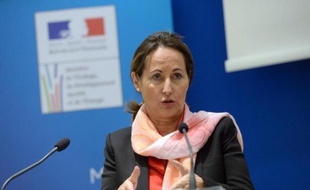 La ministre de l'Ecologie Ségolène Royal, le 13 mai 2014 à Paris