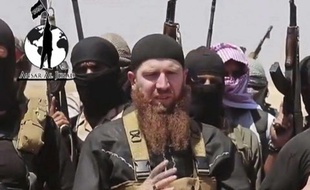Image extraite d'une vidéo postée sur les réseaux sociaux par un compte utilisé par Daesh, le 28 juin 2014.