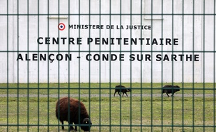 Le Centre Pénitentiaire d'Alençon-Condé-sur-Sarthe.