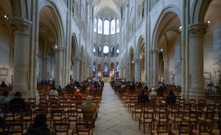 Une église à Mantes la Jolie, le 29 novembre 2020.