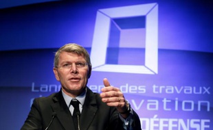 Pierre Berger, le PDG du groupe Eiffage, le 3 décembre 2014, à La Défense