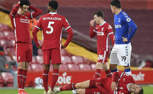 Liverpool s'est incliné face au rival Everton à Anfield pour la première fois depuis 1999, samedi 20 février 2021.
