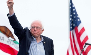 Bernie Sanders lors d'un meeting de campagne, le 6 juin 2016 à San Francisco.