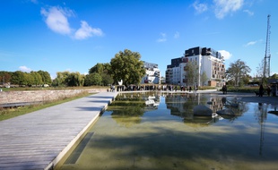 Strasbourg le 6 octobre 2014.Parc du Heyritz inauguration