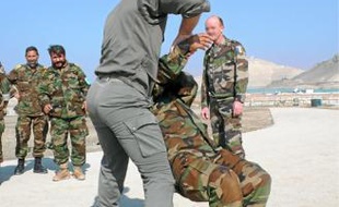Des militaires français forment l'armée afghane (archives).