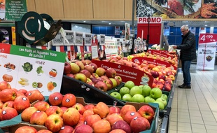Illustration d'un supermarché