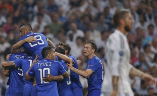 Les joueurs de la Juventus célèbrent face au Real Madrid, le 13 mai 2015