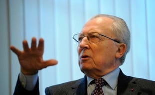 Jacques delors à Bruxelles.