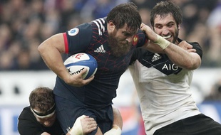 Xavier Chiocci lors de France-Nouvelle-Zélande, le 26 novembre 2016 au Stade de France.