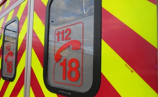 Un véhicule de pompiers. Illustration