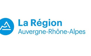 Le nouveau logo de la région Auvergne-Rhône-Alpes a été dévoilé mardi 27 septembre 2016.