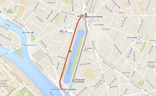 Le parcours de la manifestation du 23 juin devrait se concentrer autour du bassin de l'Arsenal.