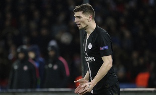 Thomas Meunier, lors du match fatal contre Manchester United.