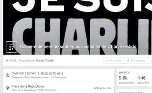 Appel au rassemblement ce mercredi en soutien à Charlie Hebdo.