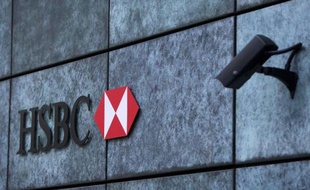 Le logo de la banque HSBC
