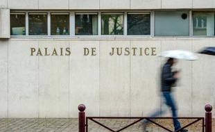 Façade du palais de justice de Lille, le 27 janvier 2015