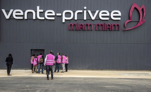 Un entrepôt du site à Montagny-lès-Beaune, le 17 avril 2015.