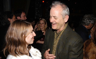 Sofia Coppola et Bill Murray en 2004, au Gramercy Theater à New York, un an après Lost in Translation