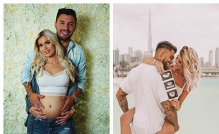 Carla et Kevin et Jessica et Thibault, couples formés grâce aux «Marseillais» attendent chacun un bébé.