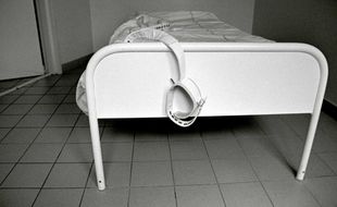 Chambre d'un hôpital psychiatrique (illustration)
