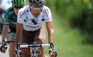 Jean-Christophe Péraud lors du Tour de France 2012.