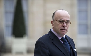Bernard Cazeneuve, le 19 mars 2016 à l'Elysée.