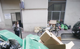 Illustration grève poubelles