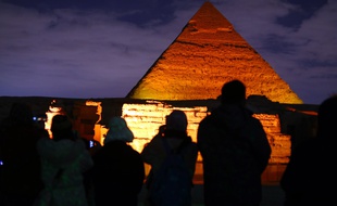 Le site de Gizeh, en Egypte, le 23 janvier 2020.