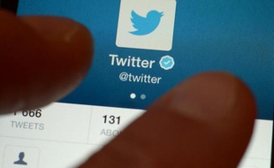 Le réseau social Twitter.