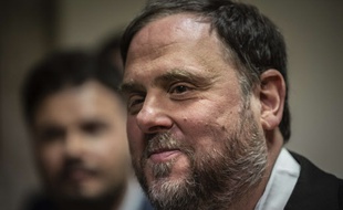 Oriol Juqueras, dirigeant du parti de la gauche indépendantiste ERC, risque vingt-cinq ans de prison.