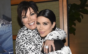 Kris Jenner et sa fille Kim Kardashian en août 2015.