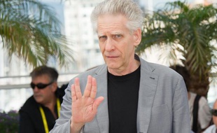 Le réalisateur David Cronenberg le 25 mai 2012 à Cannes.