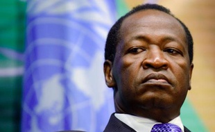 Le président déchu du Burkina Faso, Blaise Compaoré, le 12 novembre 2014