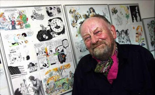 Le caricaturiste danois Kurt Westergaard, notamment auteur des caricatures polémiques de Mahomet, le 15 septembre 2006.
