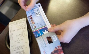 Illustration d'un ticket restaurant