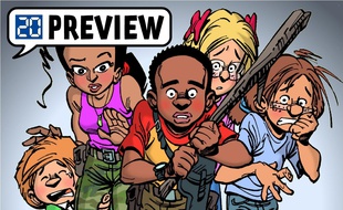 Les héros de la BD « Seuls »