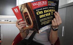 Le magazine Valeurs actuelles en 2013 (illustration)